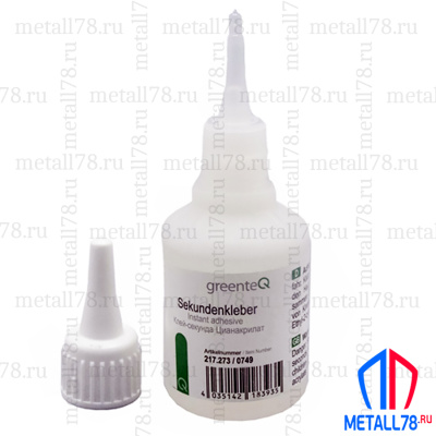 Клей greenteQ секунда 50гр.