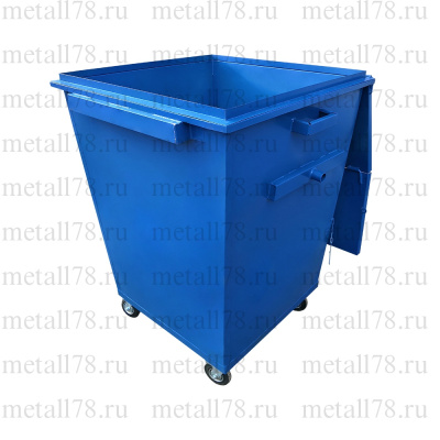 Контейнер для мусора, объём 0,75 м³, для сети АЗС "ГАЗПРОМНЕФТЬ"