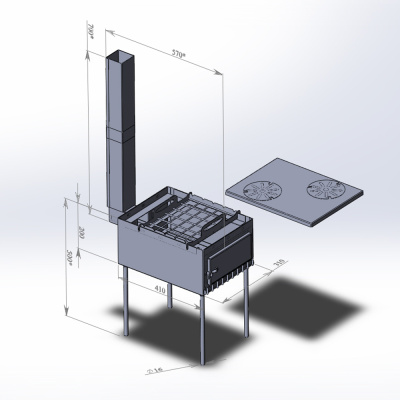 Печь дровяная