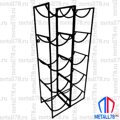 Подставка для 10 бутылок с водой 19 л (бутылочница) Подставка для 10 бутылок с водой 19 л (бутылочница)