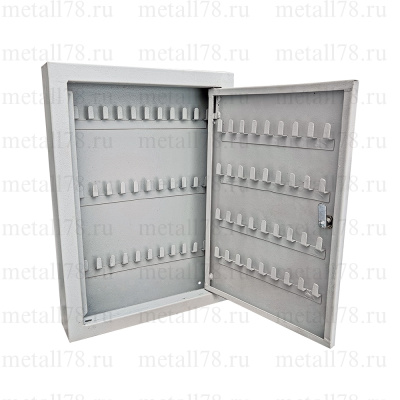 Ключница металлическая настенная на 72 ячейки