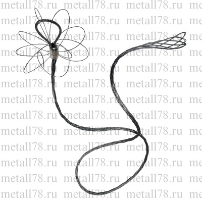 Разъемный (проходной) кабельный чулок, d=10-20 мм, L=900 мм, 1 петля