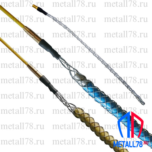 Кабельный чулок для легких кабелей, D=5-12 мм, L=200 мм, с резьбой М6 для УЗК 4,5 мм (КЧМ12/М6)