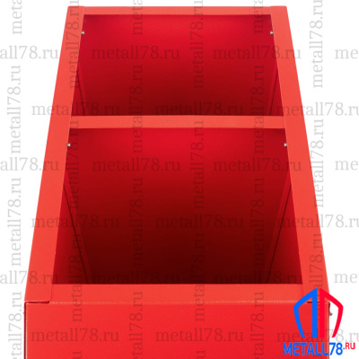 Подставка для двух огнетушителей ПО-10-2 (сборно-разборная) В400хШ330хГ170 мм