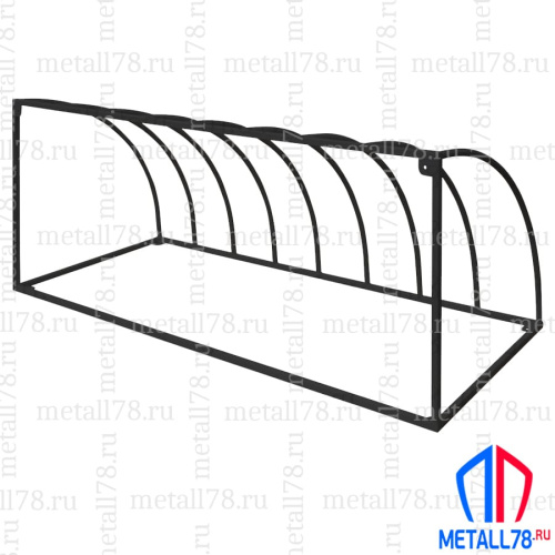 Велопарковка на 8 мест В500хШ1880хГ500 мм, Парковка для велосипедов, Парковка велосипедная, Велопарковка