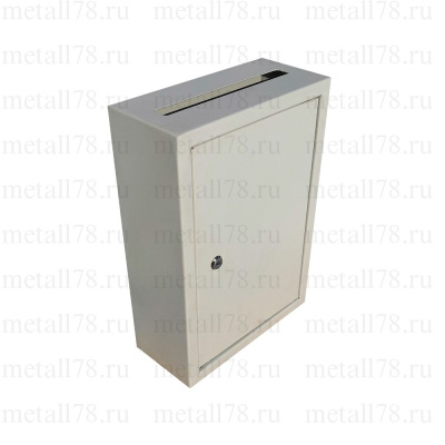 Ящик металлический, для сбора показаний счетчиков от населения, рекламного СПАМа, V-2.0