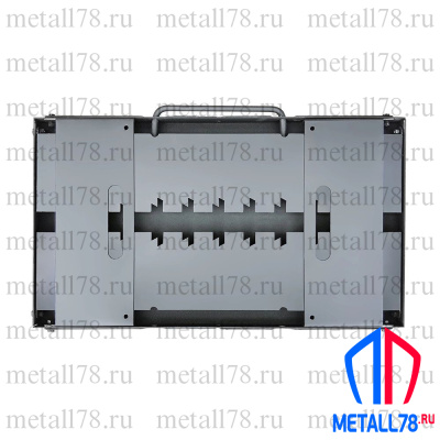 Мангал складной (600x350x410 мм) с чехлом, неокрашенный