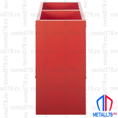 Подставка для двух огнетушителей ПО-15-2 (сборно-разборная) В400хШ385хГ200 мм