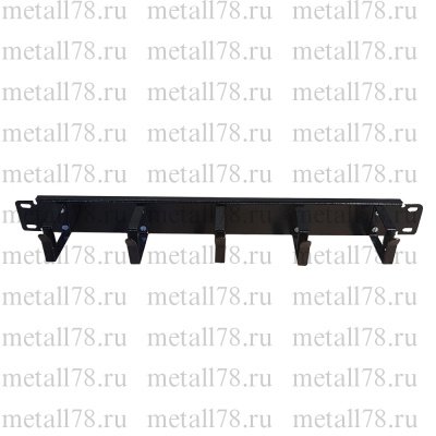 Органайзеры 19" 4 кольца с окнами для кабеля, с крепежом