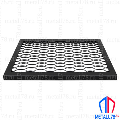 Решетка придверная металлическая 450х600 мм малая