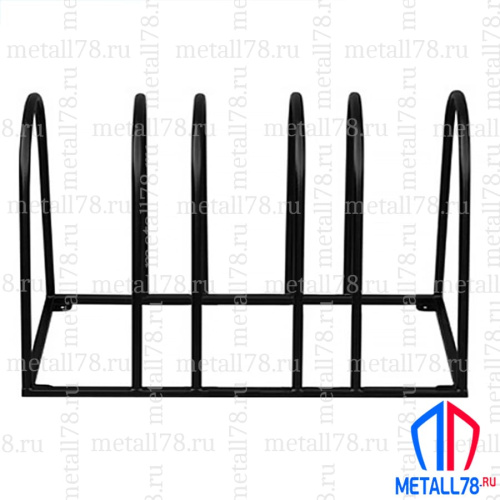 Велопарковка на 3 места, "Эверест V-2.0" В610хШ920хГ500мм, усиленная, парковка для велосипеда, парковка для самоката, стойка