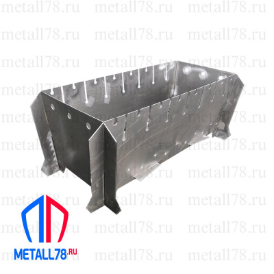 Мангал разборный № 2 (800х400х310 мм)