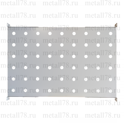 Полка фиксированная 19" с ушами 1U x 493 x 1000 мм, перфорированная
