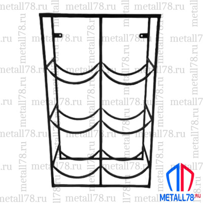 Подставка для 6 бутылок с водой 19 л (бутылочница) со столиком под кулер