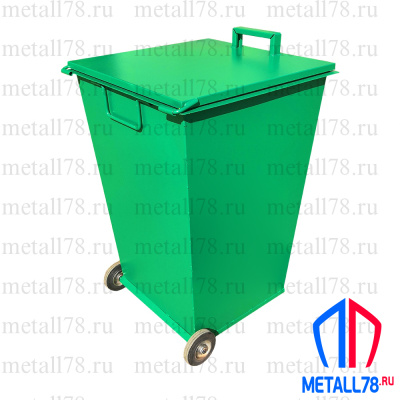 Контейнер для мусора 0,24 м³ (240 л) на колёсах