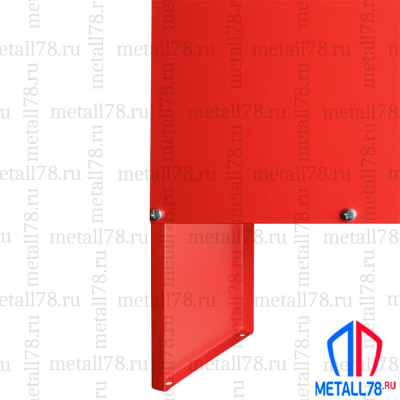 Подставка для трех огнетушителей ПО-10-3 (сборно-разборная) В400хШ490хГ170 мм