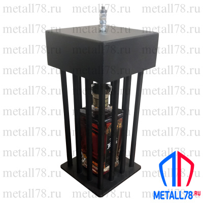 Клетка для бутылки, "Никогда не сдавайся", 102 гайки