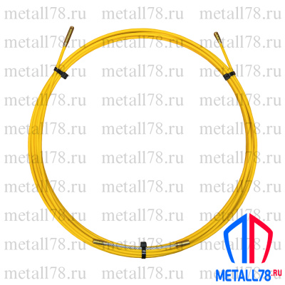 Протяжка для кабеля, D=6 мм L=8 м (протяжка кабельная, кондуктор, УЗК)