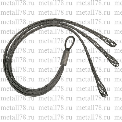 Тройной кабельный чулок для 3х кабелей, d = 80-95 мм, L = 1500 мм, 1 петля, 100 кН
