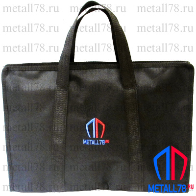 Мангал складной (400x250x310 мм) с чехлом, неокрашенный