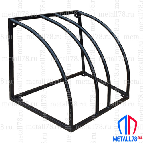 Велопарковка "Бастион" на 2 места, В500хШ580хГ500мм, усиленная, парковка для велосипеда, парковка для самоката, стойка