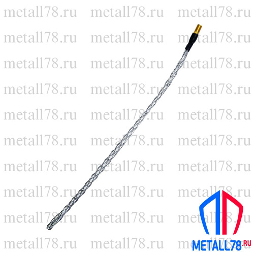 Кабельный чулок для легких кабелей, D=5-12 мм, L=200 мм, с резьбой М6 для УЗК 4,5 мм (КЧМ12/М6)