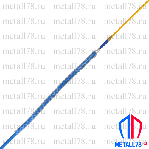 Кабельный чулок, полимерный, для легких кабелей, D=8-15 мм, L=350 мм, с резьбой М6 для УЗК 4,5 мм (КЧМП15/М6)
