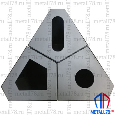 Урна для раздельного сбора мусора 3-х секционная