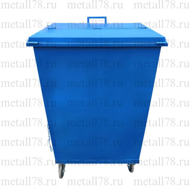 Контейнер для мусора, объём 0,75 м³, для сети АЗС "ГАЗПРОМНЕФТЬ"