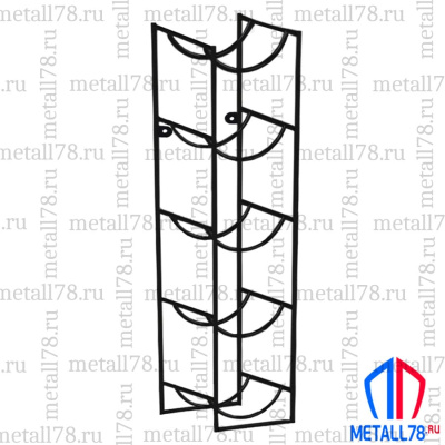 Подставка для 5 бутылок с водой 19 л (бутылочница)