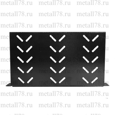 Полка консольная 19" 2U x 490 x 200 мм, перфорированная