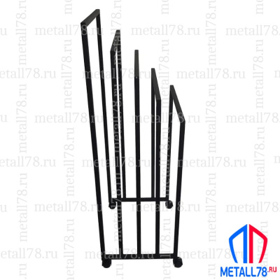 Полотенцесушитель на колёсиках на 5 полотенец, Держатель для полотенец, Полотенцедержатель, Вешалка, Вешалка в ванну для полотенец напольная, В1200хШ500хГ400 мм