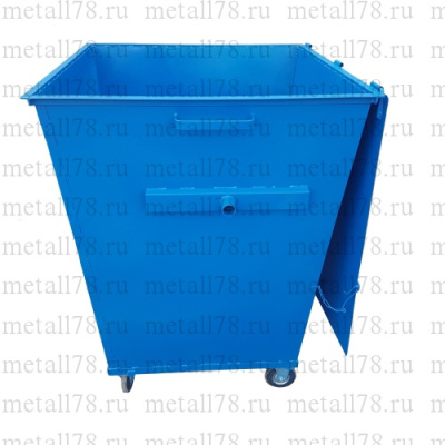 Контейнер для мусора, объём 0,75 м³, для АЗС "Роснефть"