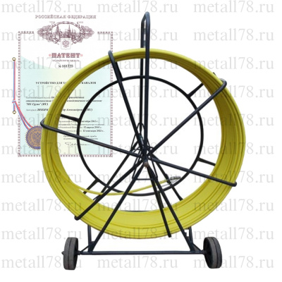 Тележка, Длинномер, для кабельной протяжки 11 мм длиной от 350 м до 500 м