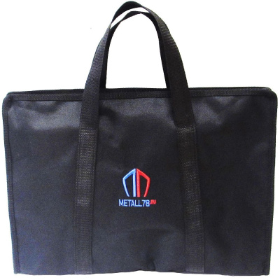 Мангал складной (600x350x410 мм) с чехлом, окрашенный